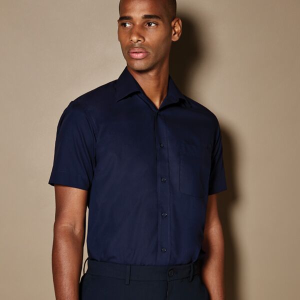 Kustom Kit Short Sleeve Classic Fit Business Shirt Thumbnail
