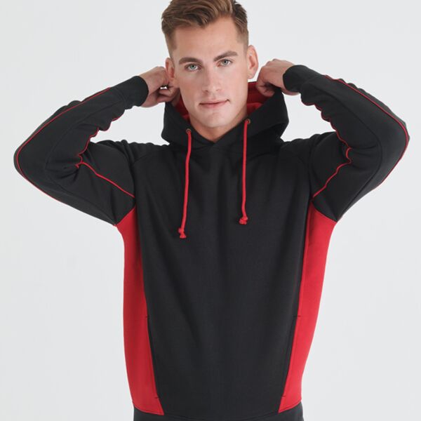 Finden + Hales Contrast Hooded Sweatshirt Thumbnail