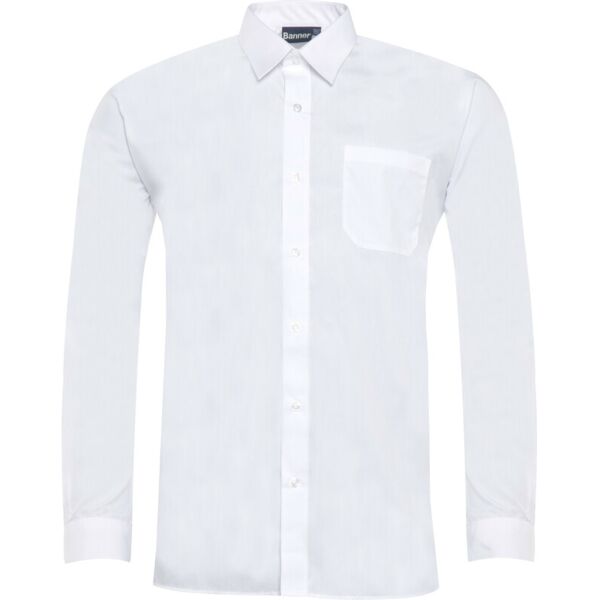 Twin Pack Regular Fit Long Sleeve Shirt Thumbnail