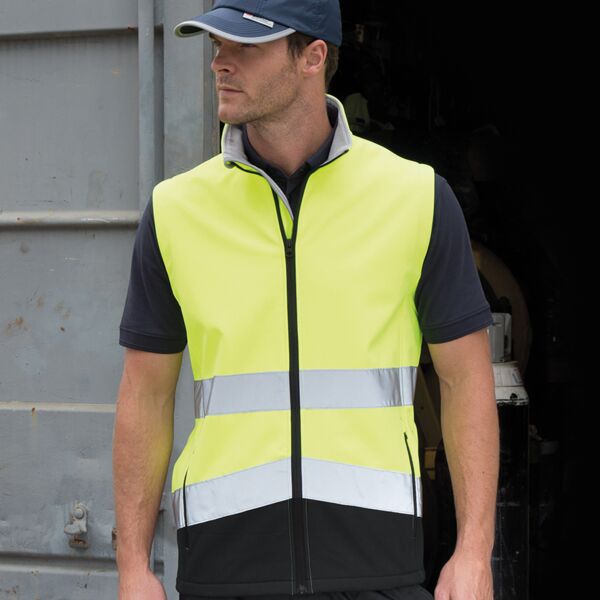 Result Safe-Guard Printable Safety Soft Shell Gilet Thumbnail