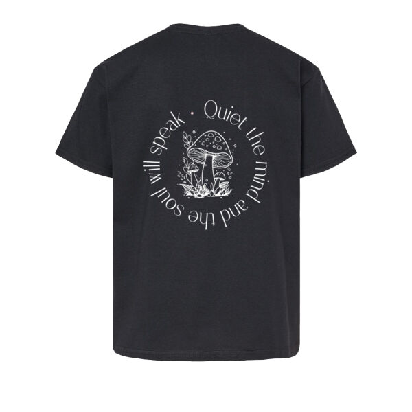 Quiet In The Mind Kids Black T-Shirt Thumbnail