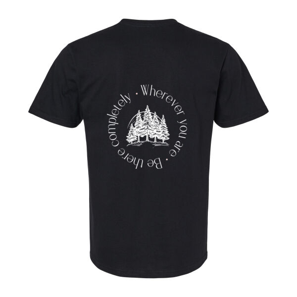 Wherever You Are Adult Black T-Shirt Thumbnail
